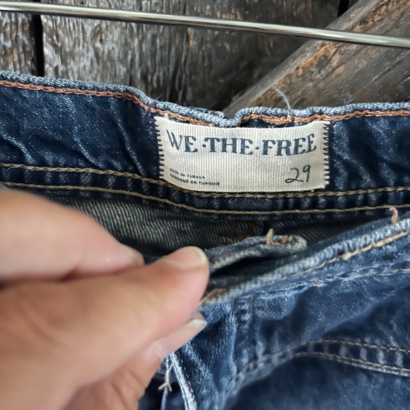 We The Free Stone Wash Denim Shorts - Picture 4 of 4